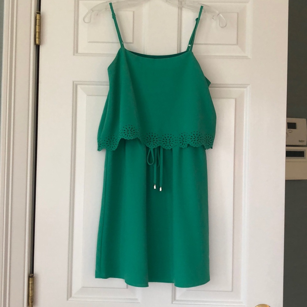 Green dress